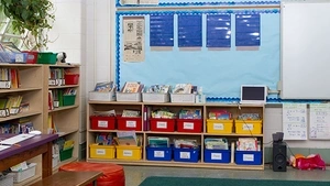 A kindergarten classroom