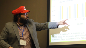 Presentation during Day 1 of the Penn GSE AI in Education Symposium